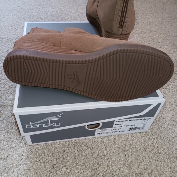 Dansko Stephanie Suede Wedge Bootie - Picture 5 of 8